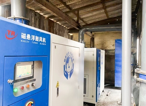 磁懸浮鼓風機-內(nèi)蒙古某水泥廠