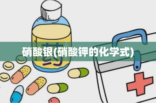 硝酸银(硝酸钾的化学式)