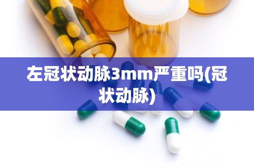 左冠状动脉3mm严重吗(冠状动脉)