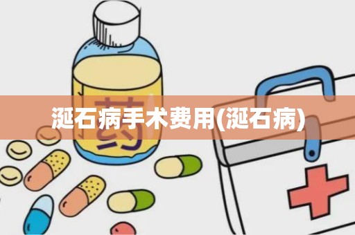 涎石病手术费用(涎石病)