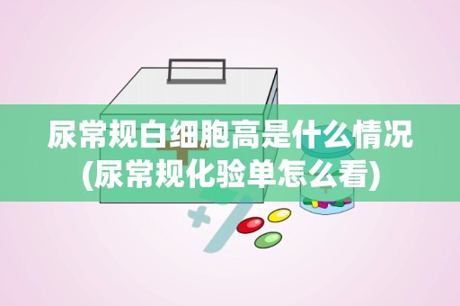 尿常规白细胞高是什么情况(尿常规化验单怎么看)